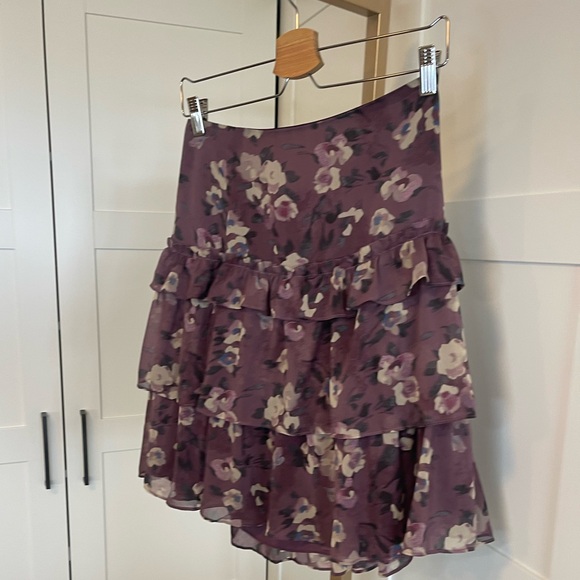 NWOT: Ralph Lauren Floral Tiered Skirt in Size 10 - Picture 2 of 8